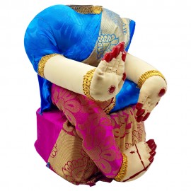Ammavari Idol (Pink Colour with Blue border) (10 Inchs)